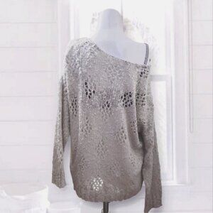 YOUNG DESIGNERS EMPORIUM YDE Soft Honeycomb Knit Boatneck Top